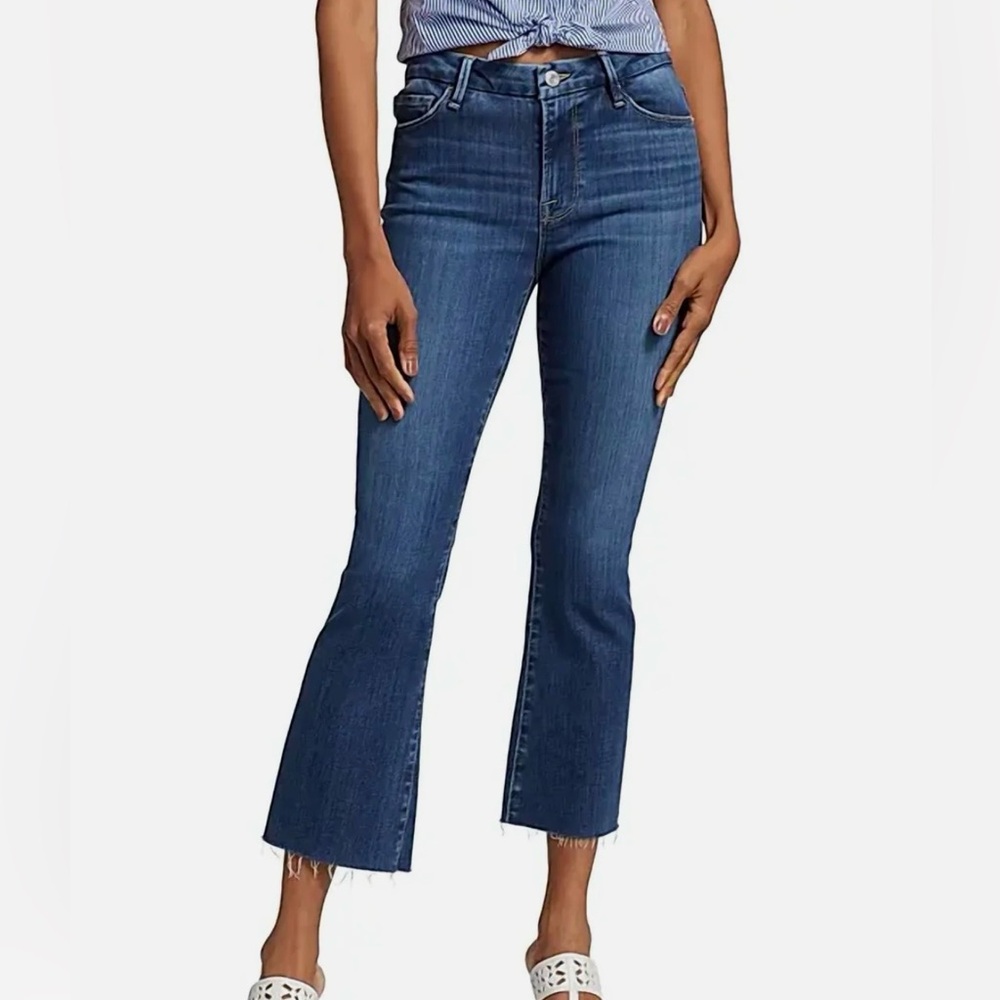 Frame Le Crop Mini Boot Cut Jeans size 26